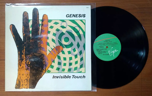 Genesis Invisible Touch 1986 Disco Lp Vinilo Brasil