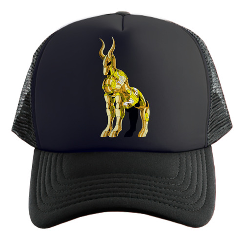 Caballeros Zodiaco Armadura Capricornio Gorra Friki Tu Eres Negro Todo Talle Único Regulable Caballeros Zodiaco Armadura Capricornio