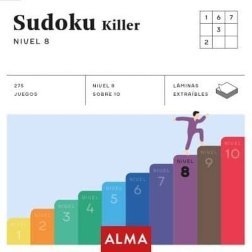 Sudoku Killer nivel 8 editorial Alma en español