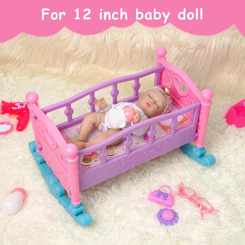 Babeside Juego De Accesorios Para Muñecas De Bebé, Juego De