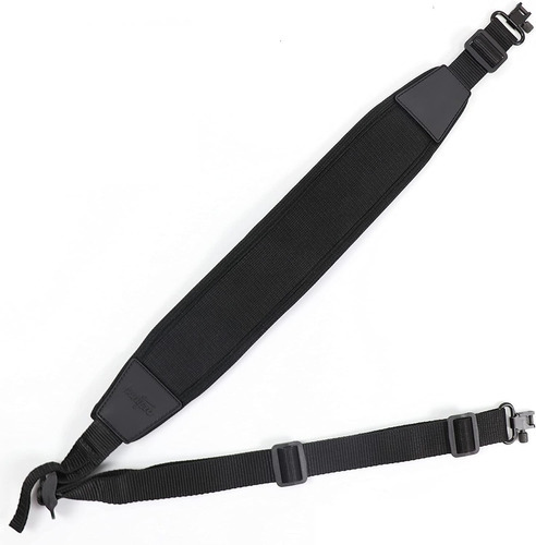 Correa Porta Fusil Rifle Negro Sling Correa Escopeta Armas