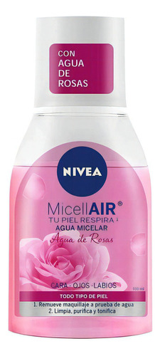 Nivea Agua Micelar De Rosas - mL a