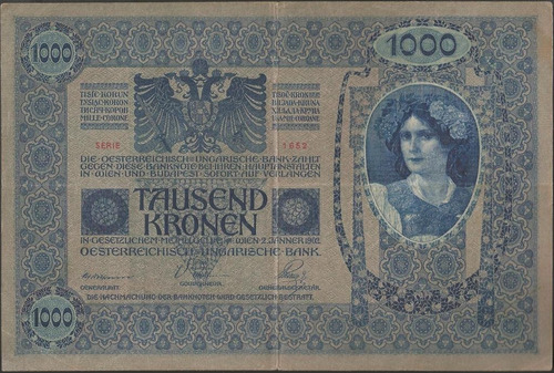 Austria 1000 Kronen Nd1919 P59