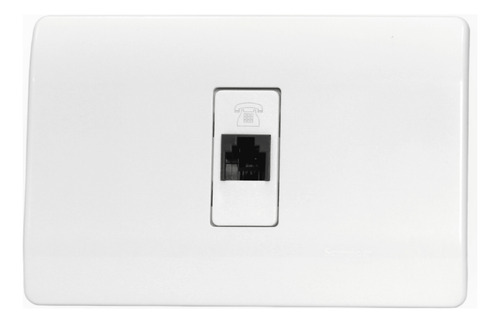 Toma Telefonica Rj11 Blanco Genesis