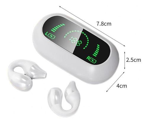 Tws Audífonos Bluetooth Inalámbricos Clip S03 Open Ear