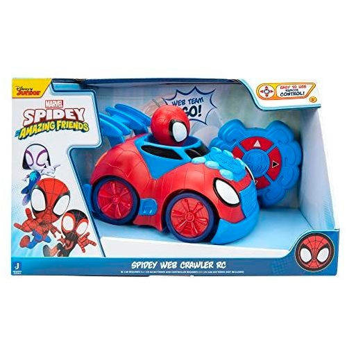 Marvel Spidey And His Amazing Friends Web Crawler Rc - Vehíc