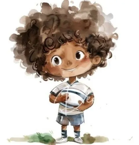 Imágenes Digitales Niños Jugando Al Rugby 99352046