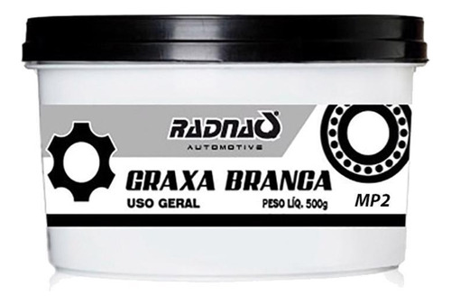 Graxa Branca Anti Oxidante 500g Uso Geral