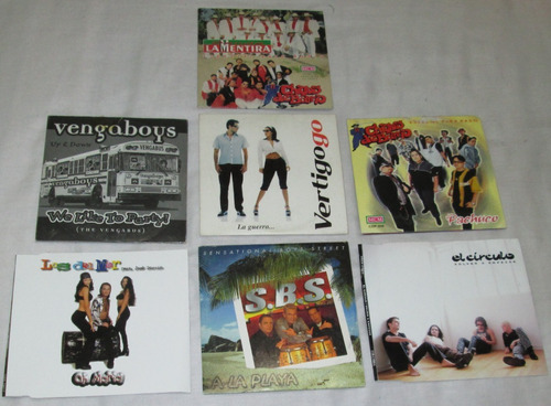 8 Discos Cd Sencillos. Vertigogo, El Circulo, S.b.s, Sabadaz