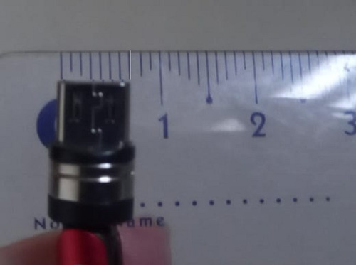 Imagem 3 de 7 de Cabo Micro-usb Magnético Essager Arredondado 1m 3a Original