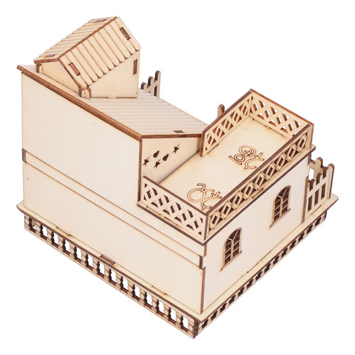 Villa Ornament, Innovadora Casa, Modelo Luminoso De Madera