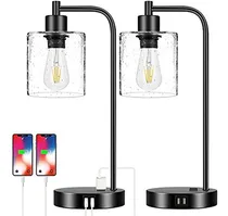Comprar Juego De 2 Lámparas De Mesa Industriales Con Control Táctil