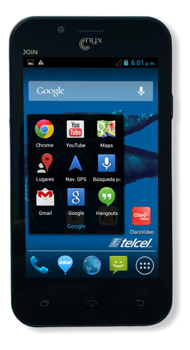 Celular Nyx Mobile Join 4 Gb 512 Mb Ram 4 Plgds 3g Liberado (Reacondicionado)