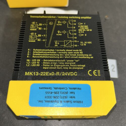New With Box | Turck Mk13-22ex0-r/24vdc Fast Shipping! + Ddh