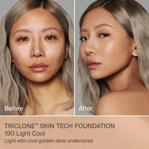 Haus Labs By Lady Gaga Triclone Skin Tech - Maquillaje 30 Ml 190 Light Cool - Light With Cool Golden Olive Undertones
