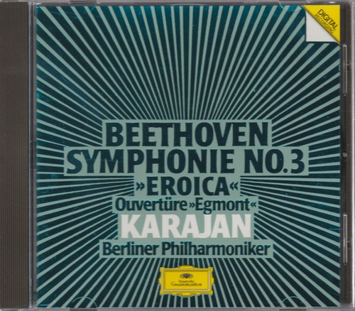 Beethoven* Karajan* Sinfonía N°3 Eroica/ Ouvertüre Egmo 