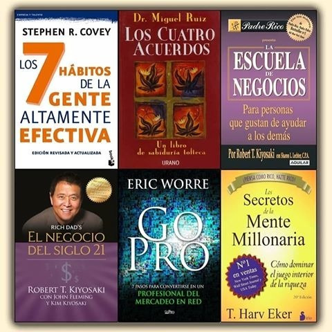 Lote 4 Libros Padre Rico Ganar Amigos Secreto Mente Go Pro