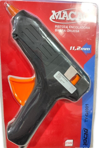 Pistola Encoladora Silicona 25w Macao Barras Grande!!