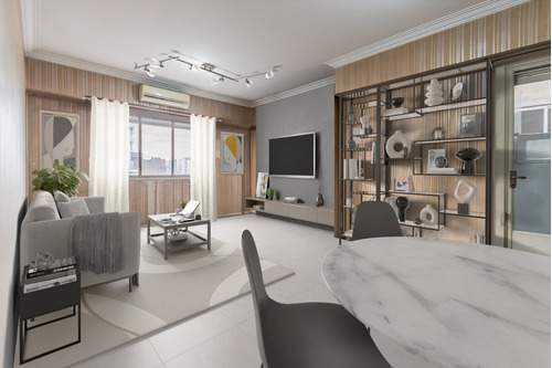 Imagen 2 de 30 de Venta Departamento Muy Luminoso De 4 Ambientes Con Dependencia En Balvanera
