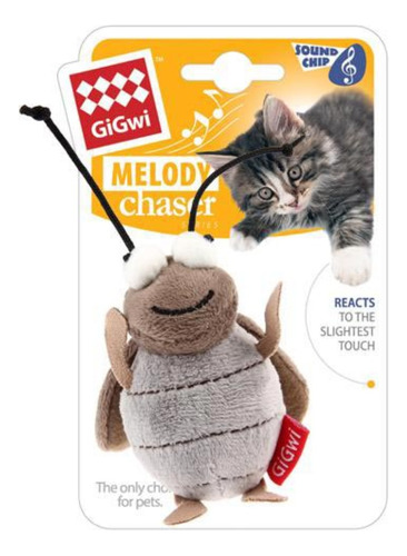 Juguete Peluche Melody Chaser Grillo (gatos) - Gigwi