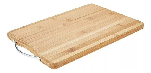 Kit de 2 tablas de comida de bambú con zumo de 32 x 22 cm. Color geométrico de madera