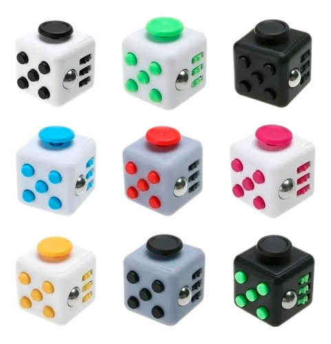 Imagen 3 de 4 de Cubo Dado Anti Stress Toy Ansiedad Sensorial X1