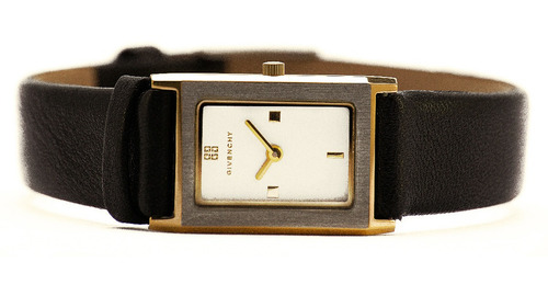 Imagen 3 de 6 de Reloj Givenchy Quartz Mujer Look Malla Cuero Garantia 12m.