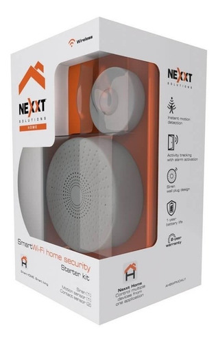 Imagen 1 de 4 de Kit Esencial Seguridad Nexxt Wifi Detección Movimiento Nn Ml