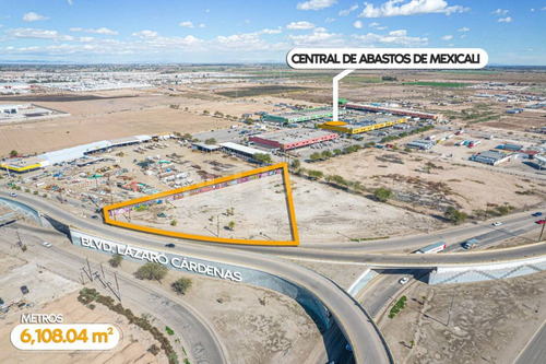 Terreno En Venta A Pie De Blvd Lazaro Cardenas En Mexicali, B.c.