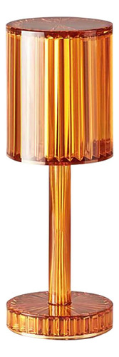 Lámpara De Mesa De Cristal Con Control Táctil C Con 3582