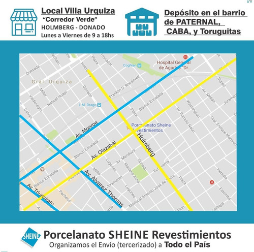 Porcelanato Pulido Ponte Vecchio Sabia 57.7x57.7 Rectificado