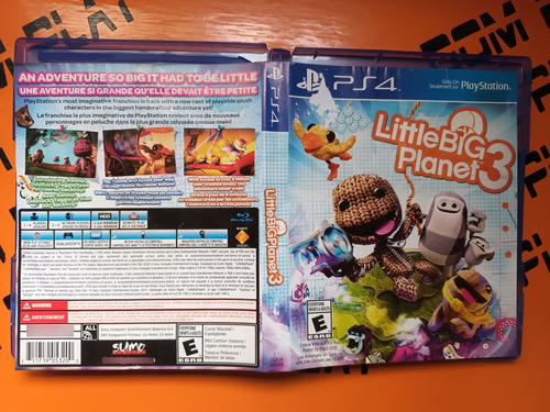 Little Big Planet 3 Ps4 En Inglés (leer Descripción) Físico (Usado)