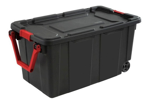 Caja Uso Rudo De Plástico 151.4 L Negro