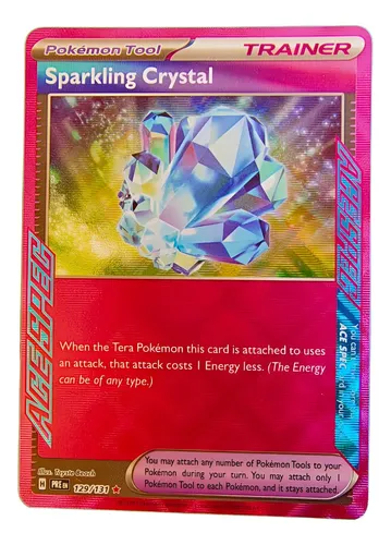 sparkling crystal pokemon card - 142/142 Stellar Crown ACE SPEC Sparkling Crystal 142/142 ACE SPEC