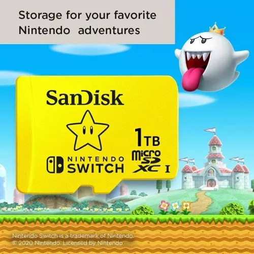 1 Tb Micro Sd Memory For Nintendo Switch 1 T