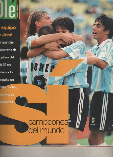 Revista Ole * Especial Argentina Sub 20 Campeon Del Mundo 97