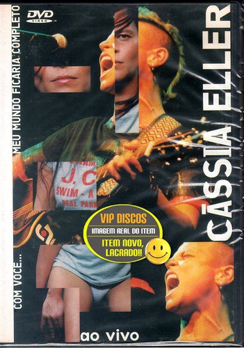Dvd Cássia Eller Com Você Meu Mundo Ficaria Completo Lacrado