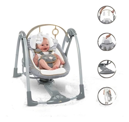 Columpio Mecedora Para Bebe Infanti Boutique Panel Electroni