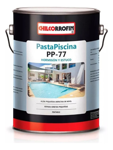 Pasta Piscina Pp-77    Celeste  7  Kg   Chilcorrofin 