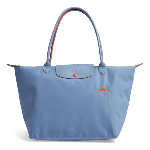 Longchamp Le Pliage Original Bolso Tote Grande, Niebla Azul