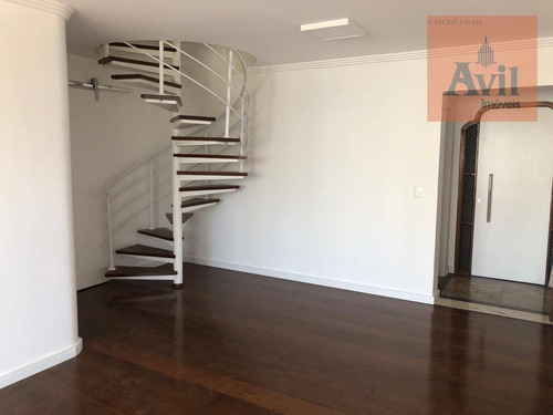 Cobertura Com 3 Dormitórios À Venda, 209 M² Por R$ 1.330.000,00 - Tatuapé - São Paulo/sp - Co0112