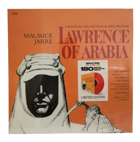 Maurice Jarre Lawrence Of Arabia Soundtrack Vinilo Nuevo
