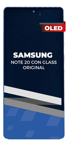 Lcd Para Samsung Note 20 Oled Negro Glass