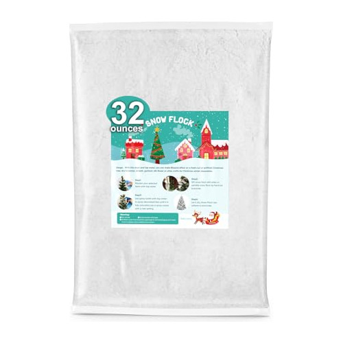 Nieve Artificial Time4deals 32 Oz Decoración Navideña