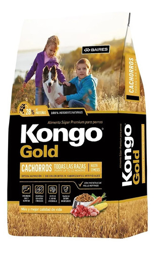 Kongo Gold Super Premiun Cachorros 21kgs 