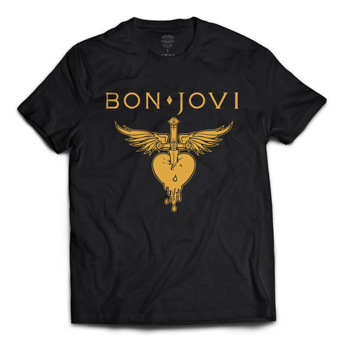 Remera Bon Jovi - Logo #2 - Rock - Hard Rock