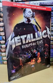 Cd Metallica European Tour (original Lacrado)