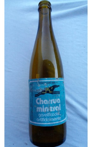 Garrafa Antiga Agua Mineral Charrua 500 Ml - X94