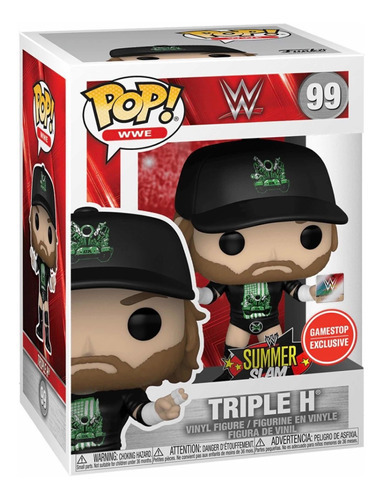 Funko Pop! W W E Triple H 99 Gamestop Exclusive