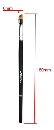 Pincel Ariana Nº 6b Cor Preto